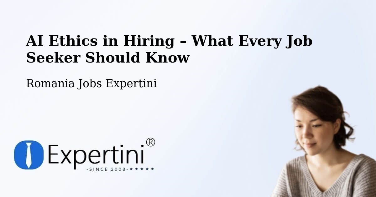 AI Ethics in Recruitment & Hiring – Bușca - Bușca, Romania Jobs Expertini