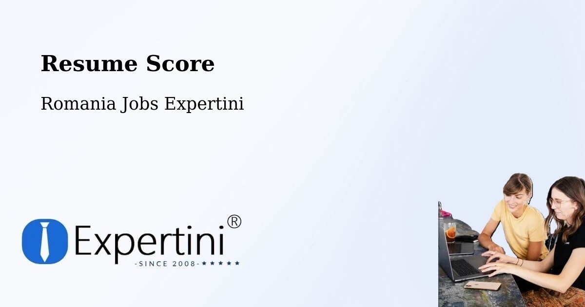Resume Score & Job Description Match Tool – Bușca - Romania Jobs Expertini