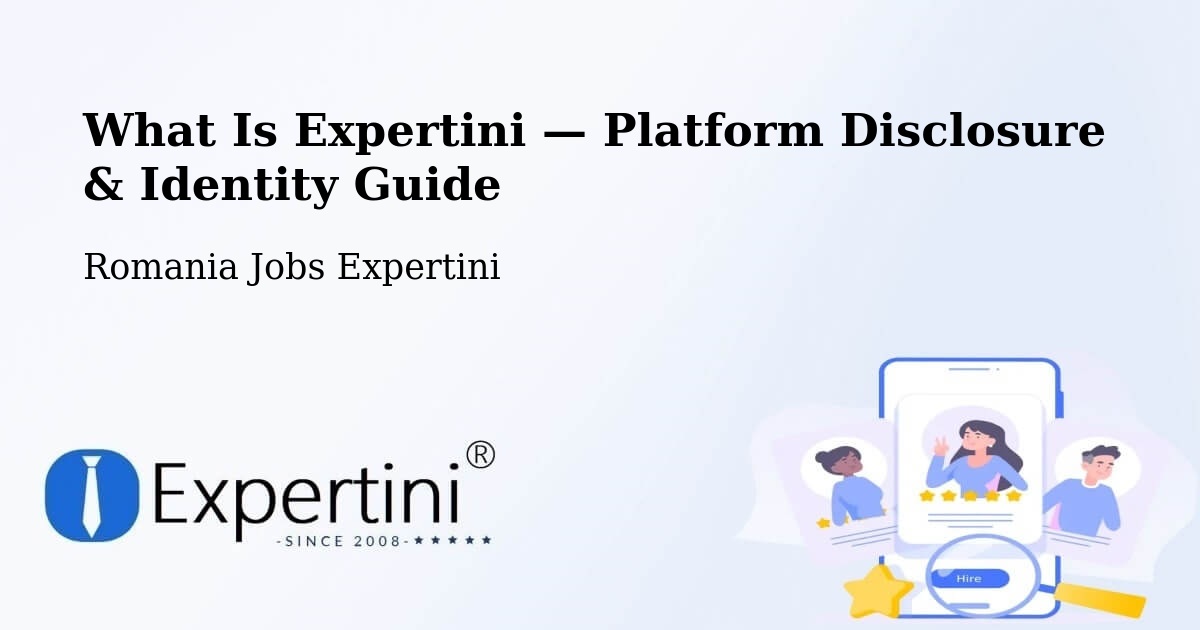 What Is Expertini — Platform Disclosure & Identity Guide – Bușca